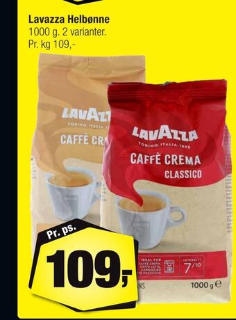 Calle Lavazza helbønne tilbud