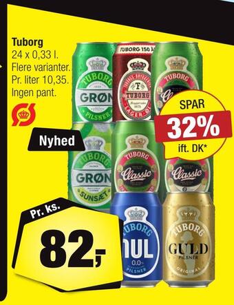 Calle Tuborg tilbud