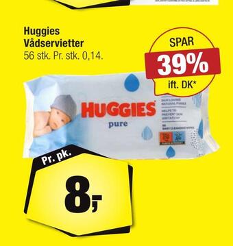 Huggies vådservietter