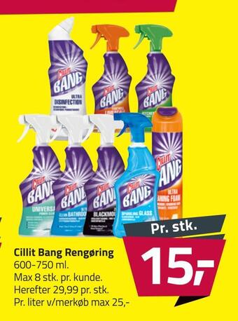 Fleggaard Cillit bang rengøring tilbud