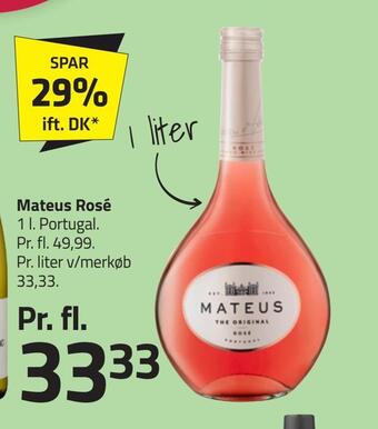 Fleggaard Mateus rosé tilbud