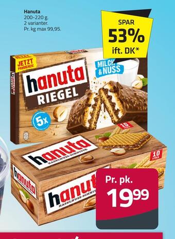 Fleggaard Hanuta tilbud