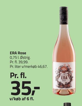 Fleggaard Era rose tilbud