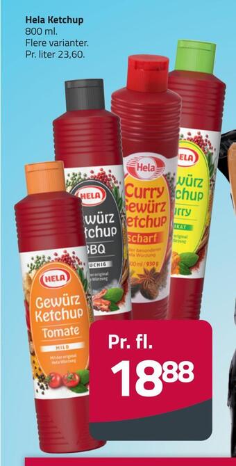 Fleggaard Hela ketchup tilbud