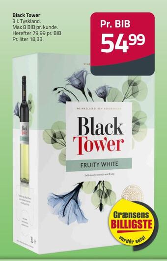 Fleggaard Black tower tilbud