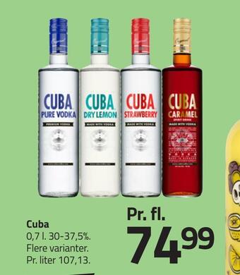 Fleggaard Cuba tilbud