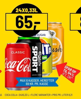 Priss Coca cola tilbud