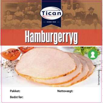 Hamburgerryg i skiver, 70 g