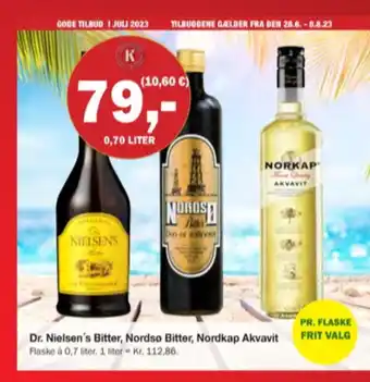 Købmandsgården Dr nielsen bitter tilbud