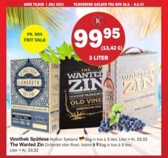 Købmandsgården Ukendt tysk hvidvin tilbud