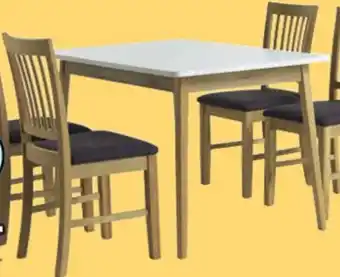 JYSK Gammelgab Bord + Sejs Stol tilbud