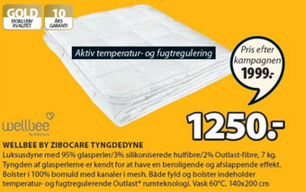 JYSK Wellbee By ZiboCare Tyngdedyne tilbud