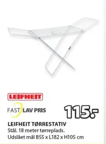 JYSK Liefheit Tørrestativ tilbud