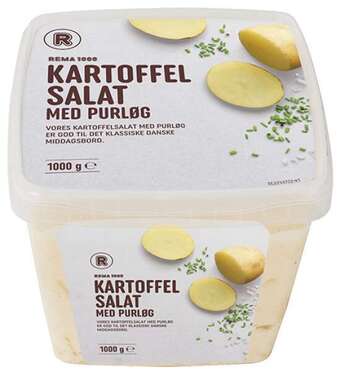 Rema 1000 Kartoffelsalat, 1000 g tilbud