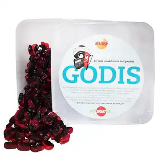 Bubs | slik hindbær & lakridssskalle 1,5kg