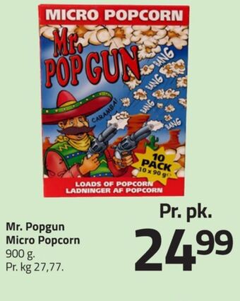 Fleggaard Mr popgun popcorn tilbud