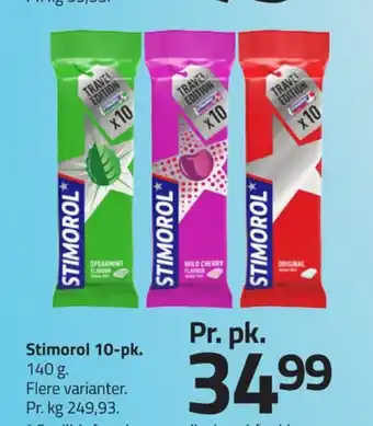 Stimorol tyggegummi wild cherry