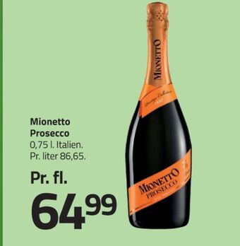 Ukendt italiensk mousserende vin