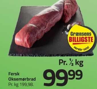 Fleggaard Ukendt oksemørbrad tilbud