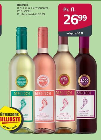 Fleggaard Ukendt californisk rødvin tilbud