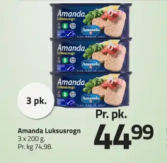 Amanda torskerogn