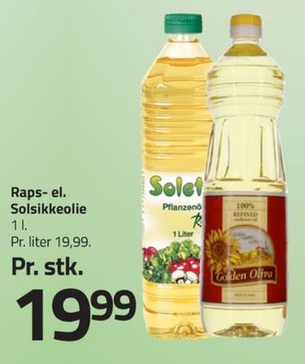 Fleggaard Soleta rapsolie tilbud