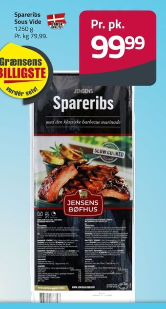 Fleggaard Jensens spareribs tilbud