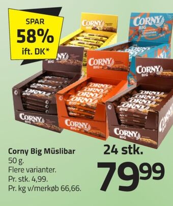 Fleggaard Corny myslibar tilbud