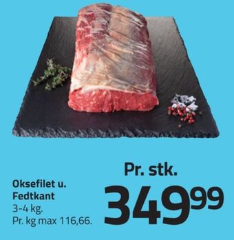 Fleggaard Ukendt oksefilet tilbud