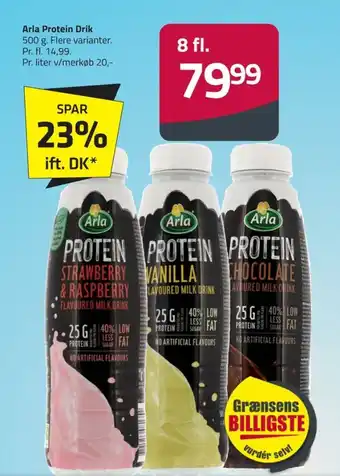 Fleggaard Arla proteindrik schoko tilbud