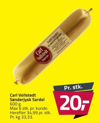 Fleggaard Guld sardelleverpølse tilbud