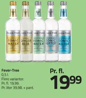 Fleggaard Fever-tree ginger beer tilbud