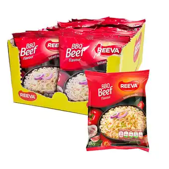 Reeva | 24-pak bbq beef noodles 60g