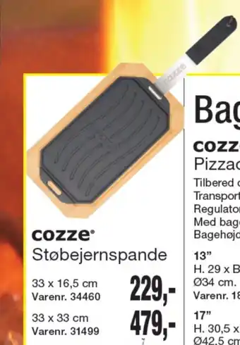 Harald Nyborg Cozze støbejernspande tilbud