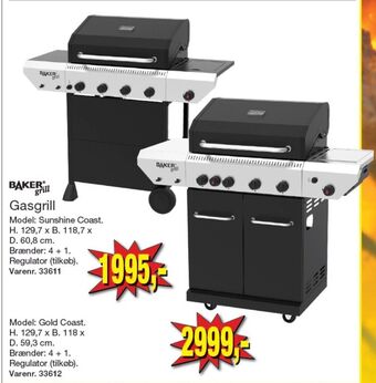 Harald Nyborg Baker grill gasgrill tilbud