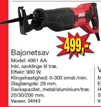 Skil bajonetsav
