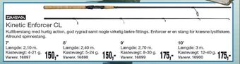Harald Nyborg Kinetic fiskestang tilbud