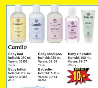 Harald Nyborg Camilo babybad tilbud