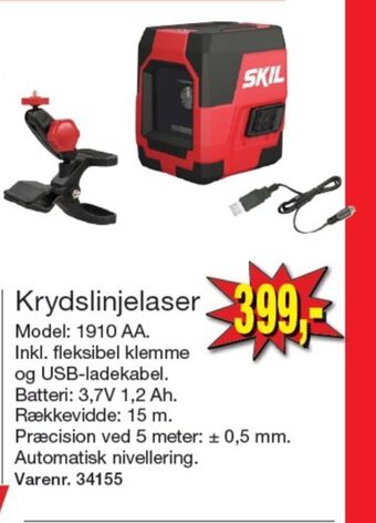 Harald Nyborg Skil krydslaser tilbud