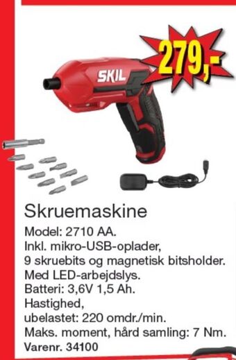 Skil skruemaskine