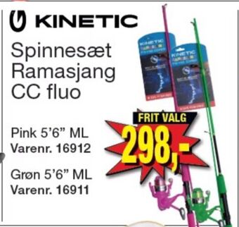 Harald Nyborg Kinetic fiskestang tilbud