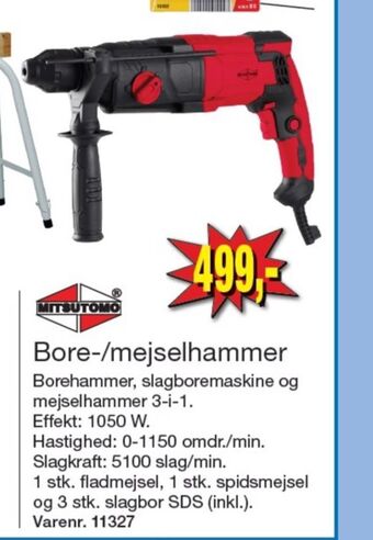 Harald Nyborg Mitsutomo borehammer tilbud