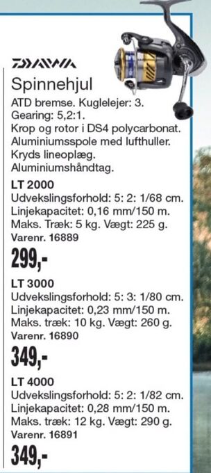 Harald Nyborg Daiwa fiskehjul tilbud