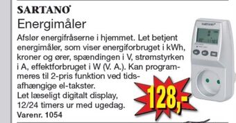 Harald Nyborg Sartano energimåler tilbud