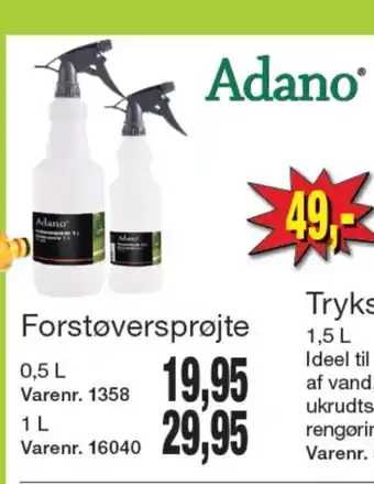 Harald Nyborg Adano forstøver tilbud