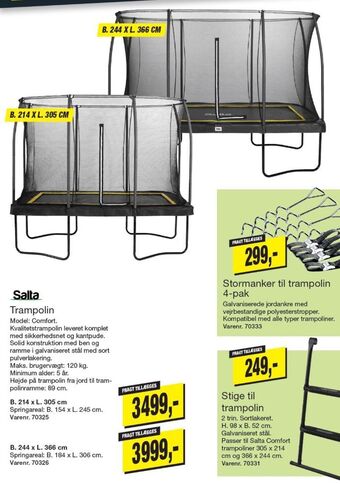 Harald Nyborg Salta trampolin tilbud