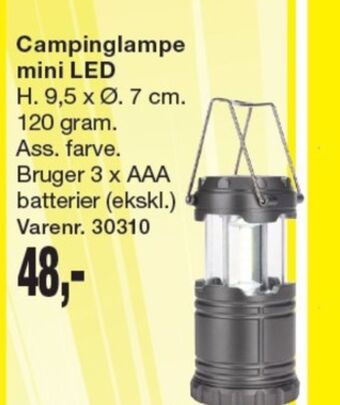 Harald Nyborg Ukendt campinglampe tilbud
