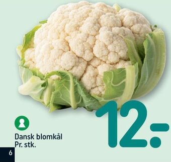 REMA 1000 Dansk blomkål Pr. stk. tilbud
