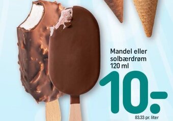 REMA 1000 Mandel eller solbærdrøm 120 ml tilbud