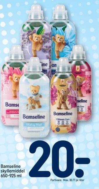 REMA 1000 Bamseline skyllemiddel tilbud